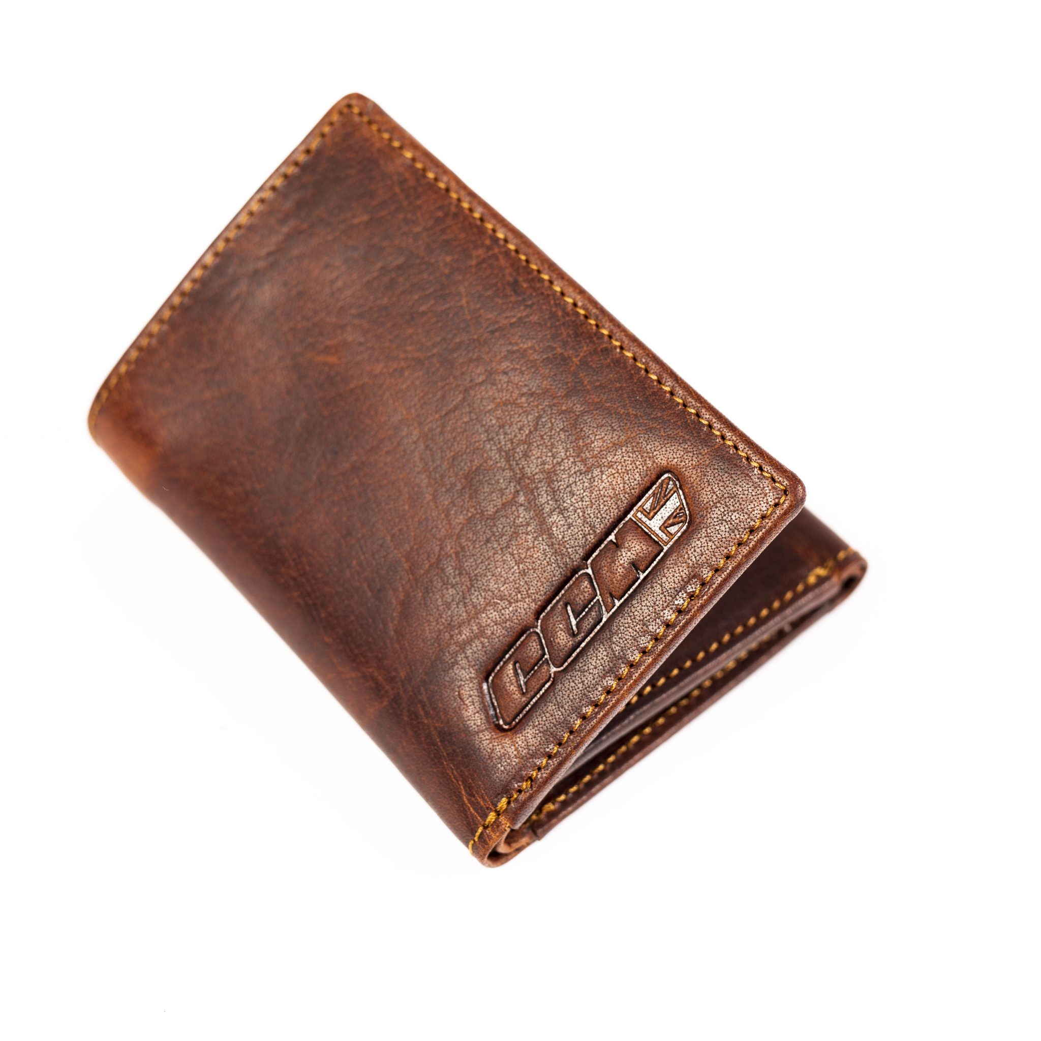 CCM Motorcycles | Tan Leather Wallet - CCM Motorcycles
